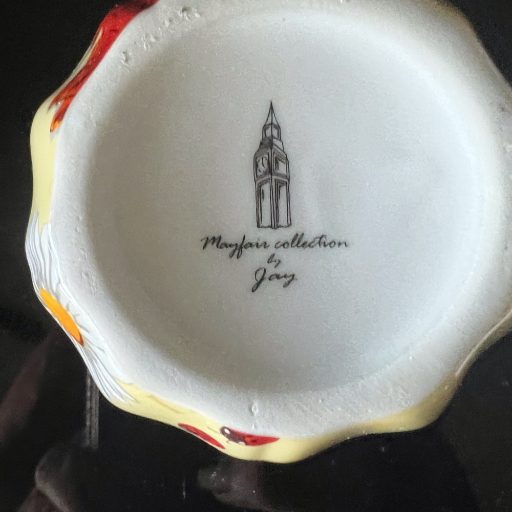 Mayfair Collection Fine Bone China Trinket Holder - Picture 3 of 4
